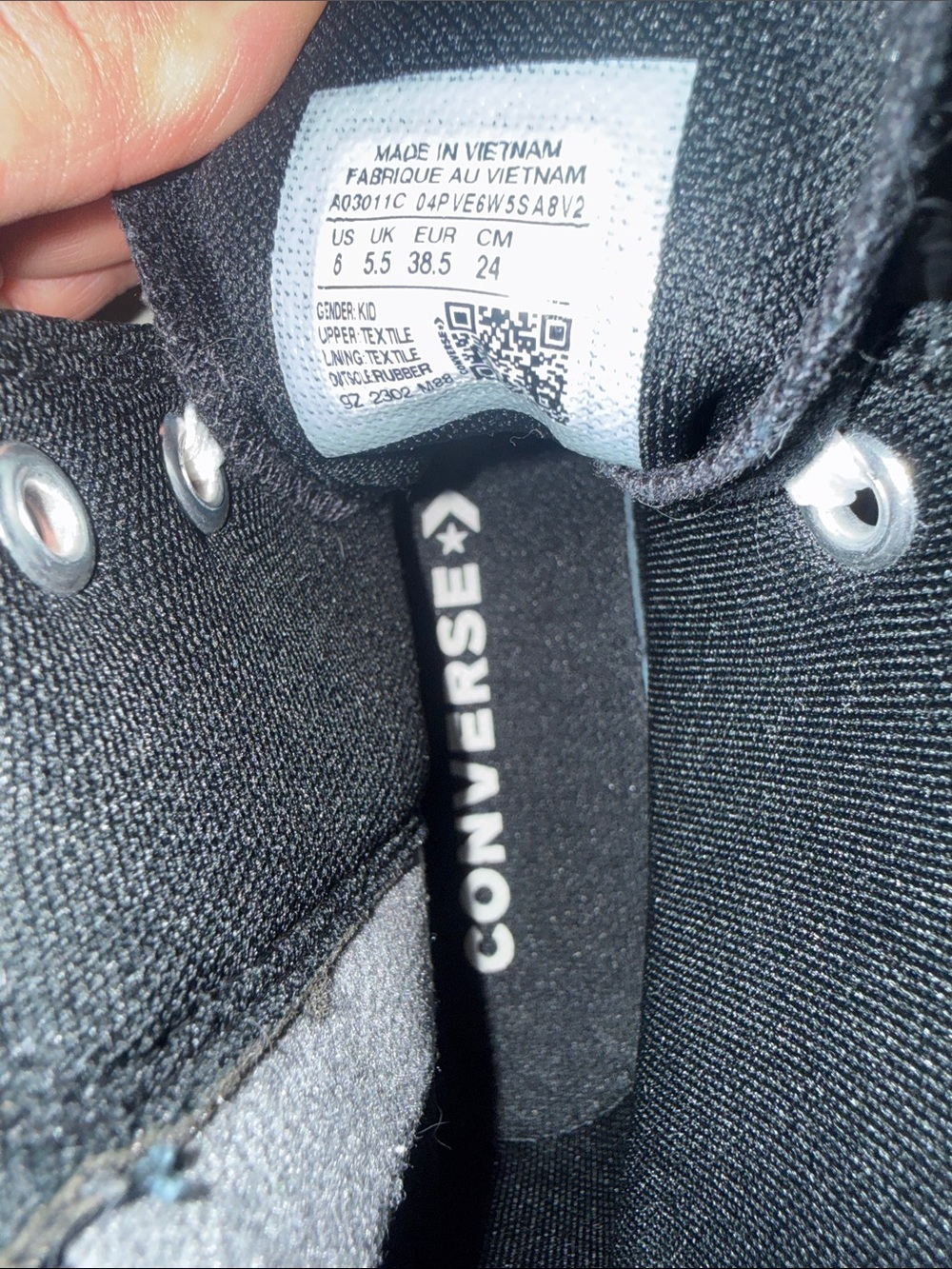 Converse Chuck Taylor All Star Lugged Black and White High-Top Platform Sneakers - Picture 12 of 12